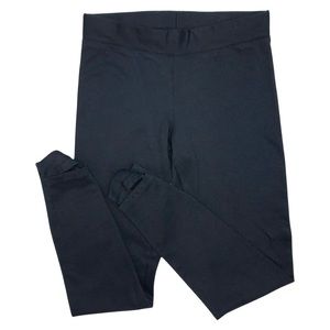 Donna Degnan Stirrup Leggings Medium Black Dancer Balletcore Yoga Studio Casual